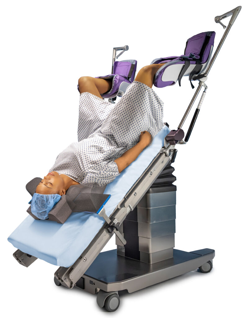 TrenGuard Trendelenburg Positioner supports patients at up to 40-degrees of Trendelenburg